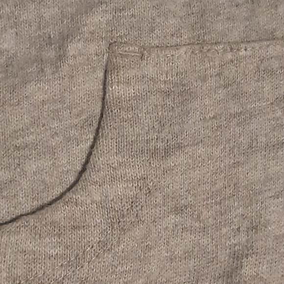 Carter's Hooded Shirt/Boys 12 Months Old,Grey Color Short sleeves, Front Pocket - Picture 5 of 7